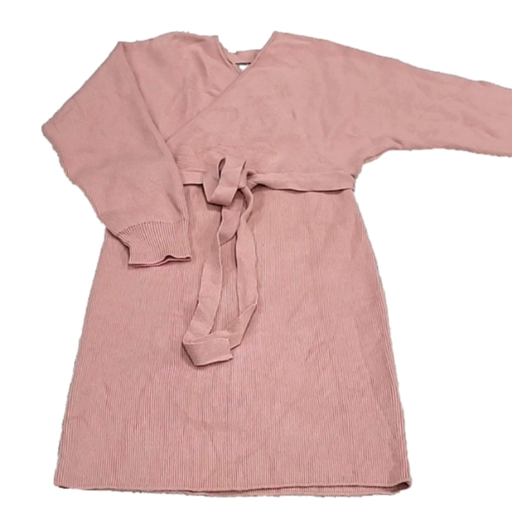 Simplee blush knit dress